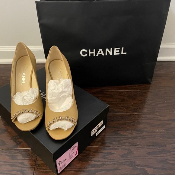Chanel Peep toe Sandals